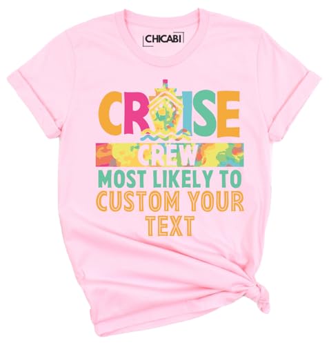 Custom and 40 Quotes Most Likely to Cruise Crew Shirt, Custom Family Matching Cruise Vacation T-Shirt, Funny Group Tee
