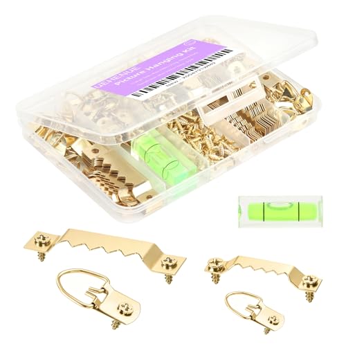 Picture Hanging Kit with Hardware and Level