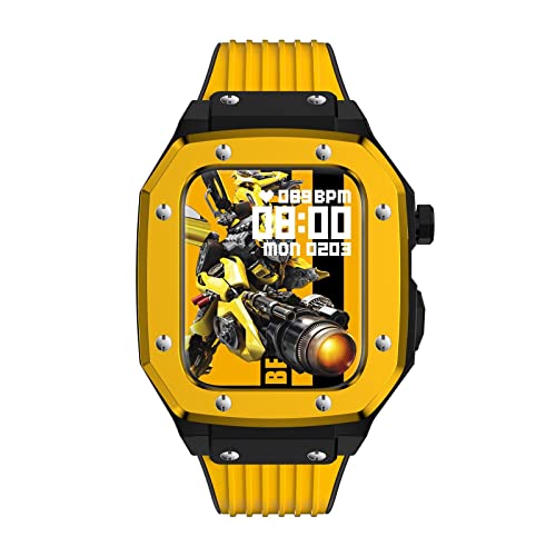 Protégez votre iWatch avec le boîtier de montre en alliage INFRI cadre métal 45 mm