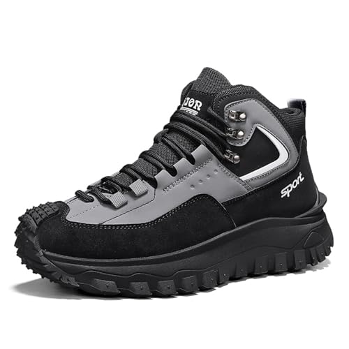 The First Young Shoes Men, Thefirstyoung Steeltoe Boots Safety Work Orthopedic Hiking Boots - Main Image