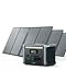 Produktbild Anker 757 Power Station, PowerHouse 1229Wh mit 3x 100W Solar Panel, Ladestation mit LiFePO4, 2x 230V/1500W Steckdosen, 2x USB-C Anschlüsse, LED Licht für Draußen, Camping, Stromausfälle