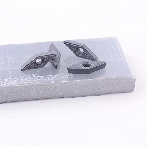10 fresas de carburo cuadradas VCMT para acero inoxidable CNC miniatura 6