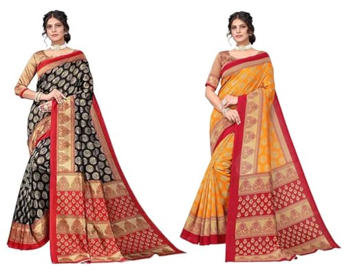 Sari indien en soie avec haut à personnaliser pour un ajustement sur mesure