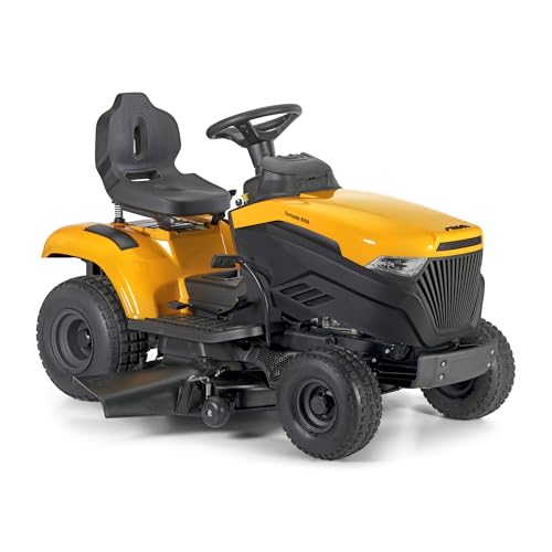 STIGA Tornado 5108 Tracteur De Jardin 108 cm, 452 cm3 – Éjection Latérale, Essieu Avant en Acier – Pelouses Jusqu'à 6 000 m²