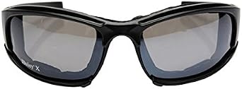 X7 polarized Sunglasses Tactical eyewear 4LS Mens Military Bullet-proof airsoft shooting Gafas UV400 smoke lens Motorcycle Bike Cycling Goggles (UV400)