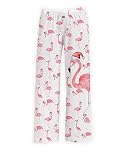 BRIEF INSANITY Unisex Lounge Pants | Christmas & Holiday Themed Pajama Pants | Comfy, Ultra-Soft, Loose-Fit Sleepwear (S-XXL) (Holiday Flamingo, Large)
