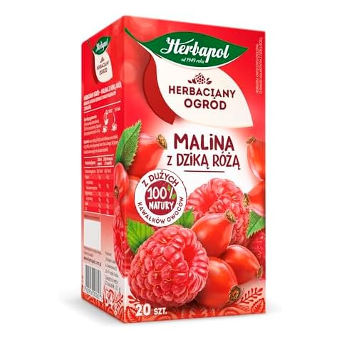Herbapol Raspberry & Rosehip Herbal Tea Cover