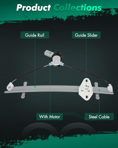 Image of SCITOO Power Window Regulator and Motor fit for 2005 2006 2007 2008 2009 2010 for Honda Odyssey Front Right Side 741-008