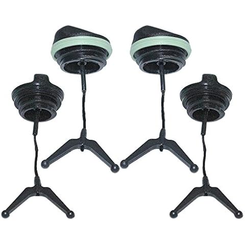 AUMEL Fuel Oil Cap Kit for Husqvarna 340 345 346XP 350 353 Chainsaw Replace 537215202, 503903901 Cover