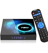 Android 10.0 TV Box, EASYTONE Android TV Box 4GB Ram 32GB ROM Allwinner H616 Quad-Core Support Du...
