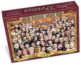 Flickback Rompecabezas de noticieros titulares de los años 40, regalo nostálgico de cumpleaños 80 o 85, fabricado en Estados Unidos