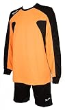 Lotto Sport Herren Shirt mit Short Kit Long Sleeve Guard GK, Orange Fluo/Blk, L