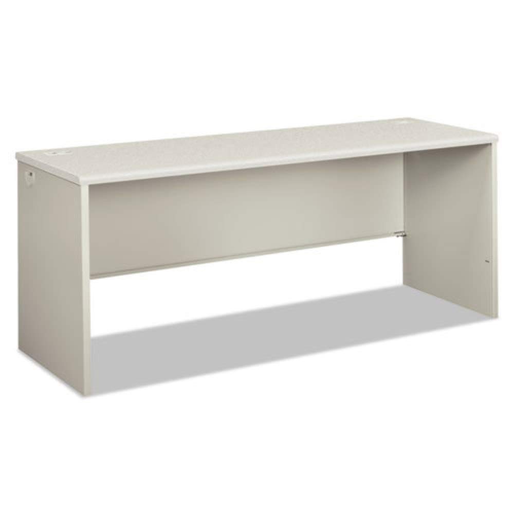 HON 38000 Series Desk Shell, 72" X 24" X 30", Light Gray/Silver