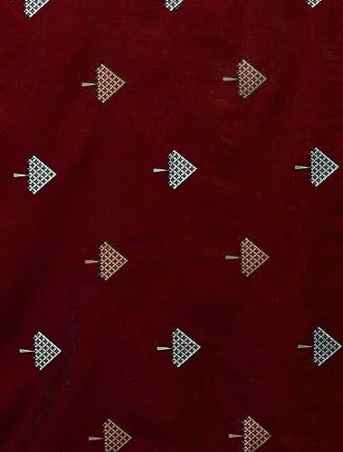 Image of Flosive Women Woven Beautiful Mix Color Kanjivaram Silk Saree With Zari Weaving