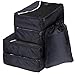 SWISSONA 5 Packwürfel im Set in 3 unterschiedlichen Größen, robust & langlebig, schwarz, Packing Cubes, Kofferorganizer Packtaschen Set, Verpackungswürfel, Kleidertasche