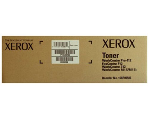 Toner Xerox 106R00586 noir pour le secrétariat et les flux de bureau