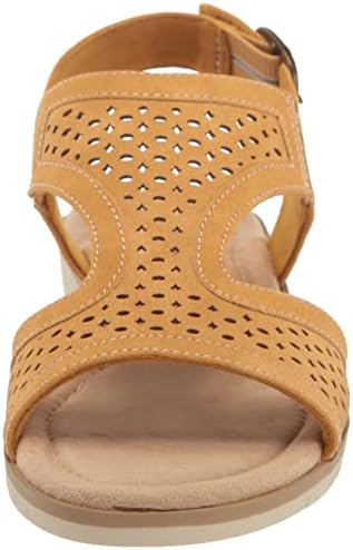 Easy Street Women's Alba Wedge Sandal, Yellow, 10 Wide | Image 1
