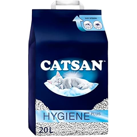 Catsan Hygiene Plus Non-Clumping Cat Litter 20L Cover