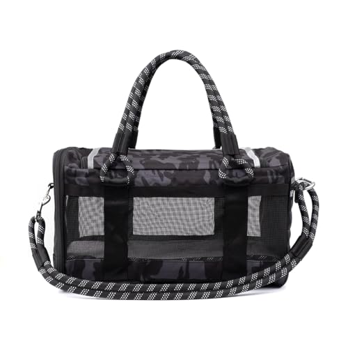 ROVERLUND Airline-Compliant Pet Carrier | Includes Leash | Suitable for Pets up to 20lbs