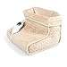 Produktbild Vidabelle Fußwärmer in beige mit 3 Temperaturstufen, Abschaltautomatik, maschinenwaschbar, Füße aufwärmen mit dem Wärmeschuh
