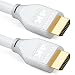 Produktbild deleyCON 7,5m HDMI Kabel 2.0 a/b - UHD 2160p 4K@60Hz YUV 4:2:0 HDCP 2.2 3D ARC Dolby Digital + Dolby Atmos - Weiß Grau