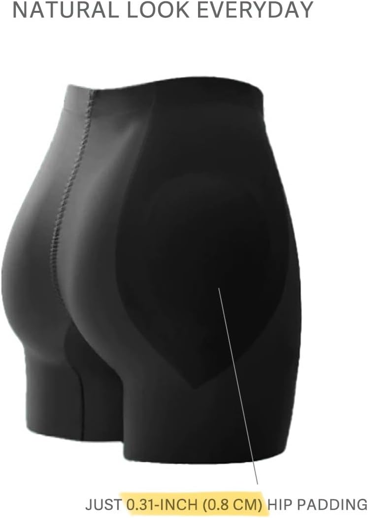 Seamless Hip Enhancer Built-In Pads No Show Shapewear Body Shaper Shorts Booty Lifting for Women - Image 3