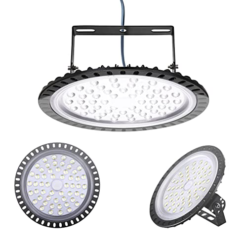 LED Industrielampe UFO, Gowtall 200W LED Projecteur 20000LM LED Hallenstrahler, SMD 2835 LED High Bay Licht mit Kaltweiß 6500K,IP65 wasserdicht für Deckenleuchte,Hallenbeleuchtung,Werkstattbeleuchtung Cover
