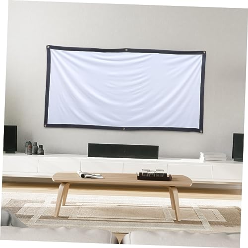 Pantalla de proyector anti-reflejo y plegable KOMBIUDA para disfrutar del cine en casa y camping 2