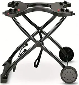 Weber Q Portable Cart, Black, for Q 1000 and 2000
