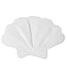 MYAMIA Baignoire Autocollants Antidérapants en Forme De Coquille De Mer Douche Bandes De Roulement Adhésif - Transparent