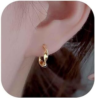 フープ リング ピアス シルバー925 レディース 金属アレルギー対応 つけっぱなし k18金 セカンド小さめ ゴールド ピンクゴールド 人気 可愛い 錆びない プレゼント 誕生日 記念日 ファッション アクセサリー 20代 ギフトボックス付