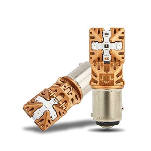 LivTee 1157 2057 2357 7528 BAY15D LED Bulbs Super Bright Replacement for Tail Brake Lights,Brilliant Red