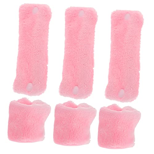 MUSISALY 6Pcs Coral Fleece Hair Rollers No Heat Sleep Curlers for Long Hair Styling Heatless Curling Tool for Fashionable Waves Soft and Gentle Hair