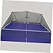 SUPVOX 4pcs Outdoor Pong Net Folding Replacement Net for Regulation Pong Table Nylon Lightweight Design