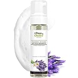 Paw Choice Dry Dog Shampoo, Waterless, No Rinse Foam Mousse - Best for Removing Pet Odor and Bathless Cleaning of Coat - Calming Lavender & Chamomile Scent, Natural, Made in USA