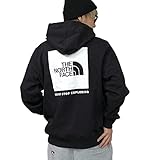 [ザノースフェイス] パーカー メンズ 大きいサイズ 裏起毛 スウェット ボックスロゴ USAモデル Eカラー 2XL [並行輸入品]