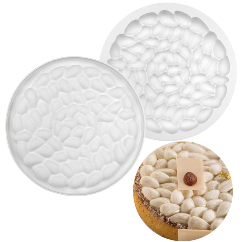 Kersen siliconen vorm voor het bakken van mousse, cake, 3D siliconen vorm voor cake, desserts, gebak, chocolade, cupcake, kersen (8 bakjes
