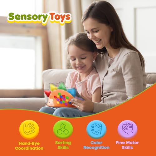 Color Sorting Sensory Toys for Toddlers : Fine Motor Skill Games ...
