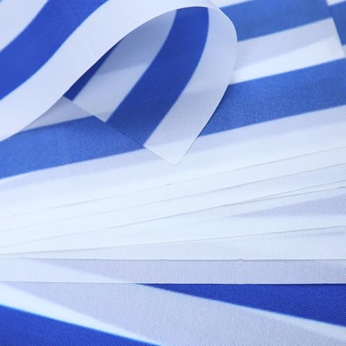 Image of AZ FLAG Uruguay 6 meters BUNTING Flag 20 flags 9'' x 6'' - Uruguayan STRING flags 15 x 21 cm