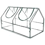 Zenport SH3212A Garden Cold Frame Greenhouse Cloche for Easy Access Protected Gardening