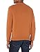 Amazon Essentials Men's Long-Sleeve Crewneck Sweater, 100% Cotton, Big & Tall Options Available, Rust, Large