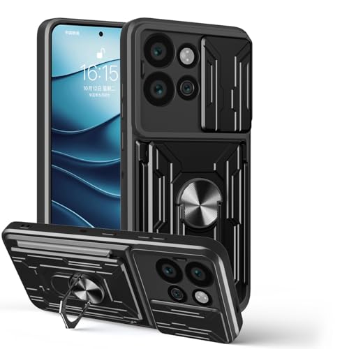 �X�}�z�P�[�X �Ή��@�� for Motorola Moto X50 Ultra/Edge 50 Ultra �J�[�h�X���b�g�X���C�h�� �v�b�V���� �J�����ی�@�\�t�� �ԍڗp �}�O�l�b�g�� �L�b�N�X�^���h �ϏՌ� 2-in-1 Black