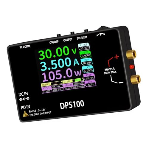 Alimentation variable 30V dotée d'un écran couleur et de multi protections de sécurité