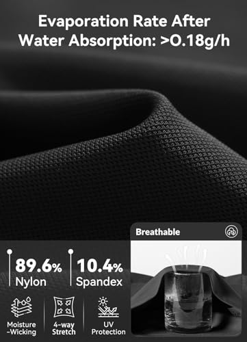 BALEAF Camisas de golfe femininas sem mangas regatas de tênis gola polo FPS 50+ secagem rápida, Pret