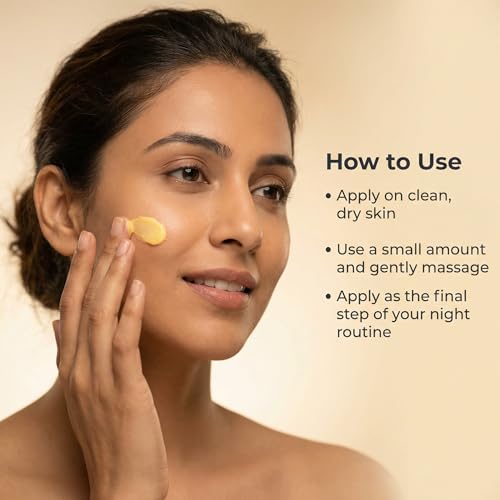 Image of VEDICDERM Kumkumadi De-Pigmentation Night Cream 50g | Goodness of Saffron & Ceramides | Reduces Dark Spots & Melasma | Enhances Brightening & Radiance | Sulfate & Paraben Free (Pack of 1)