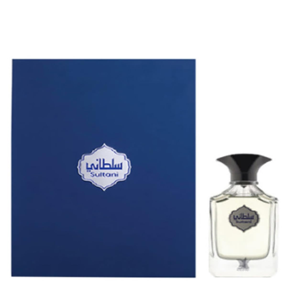 Arabian Oud SULTANI 100 ml | Eau de Parfum per Lui | Bergamotto, fiore di Iris, Muschio e Tonka | Profumo Fougère e Ambrato.