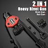 PROWIN 2IN 1 RIVET NUT TOOL Hand Blind Riveter 13 Rivet Nut Tool مقابض طويلة ، أدوات التثبيت الموفرة للعمالة مع نظام إعداد البندق