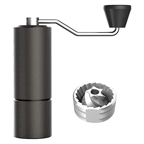 TIMEMORE Chestnut C2 Manual Coffee Grinder Capacity 25g with CNC Stainless Steel Conical Burr - Internal Adjustable Setting,Double Bearing Positioning,French Press Coffee for Hand Grinder Gift Cover