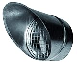  auvent pare pluie en galva diamètre 250 mm