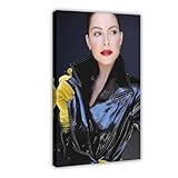 Unique Art Poster sur toile reprsentant Maria Menounos - Dcoration pour chambre  coucher, bureau, chambre - Cadeau - 50 x 75 cm